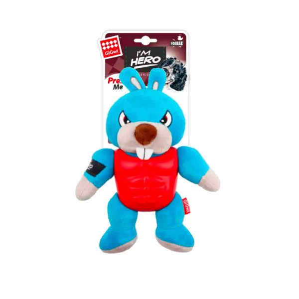 Juguete Gigwi Conejo Im Hero con Sonido Plush