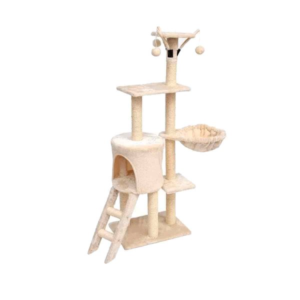 Rascador Tipo Árbol Beige