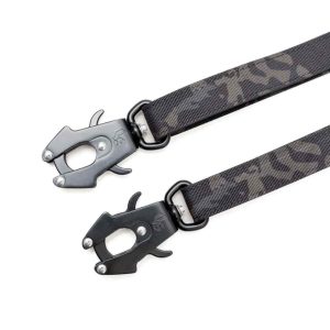 Street Dogs Correa Doble 3 Metros Black Camo