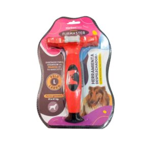 Furmaster Peine de Acero Inoxidable Pelo Largo