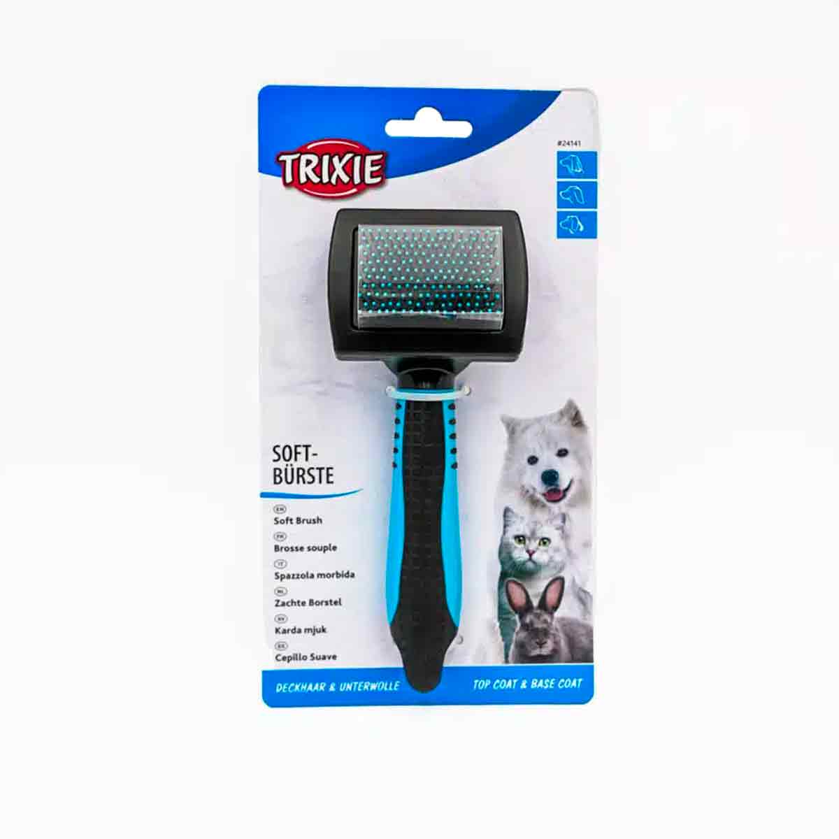 TRIXIE-CEPILLO-SUAVE-7X16-CM-TX24141 Trixie Cepillo Suave