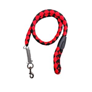 Trailla con Resorte negro/rojo