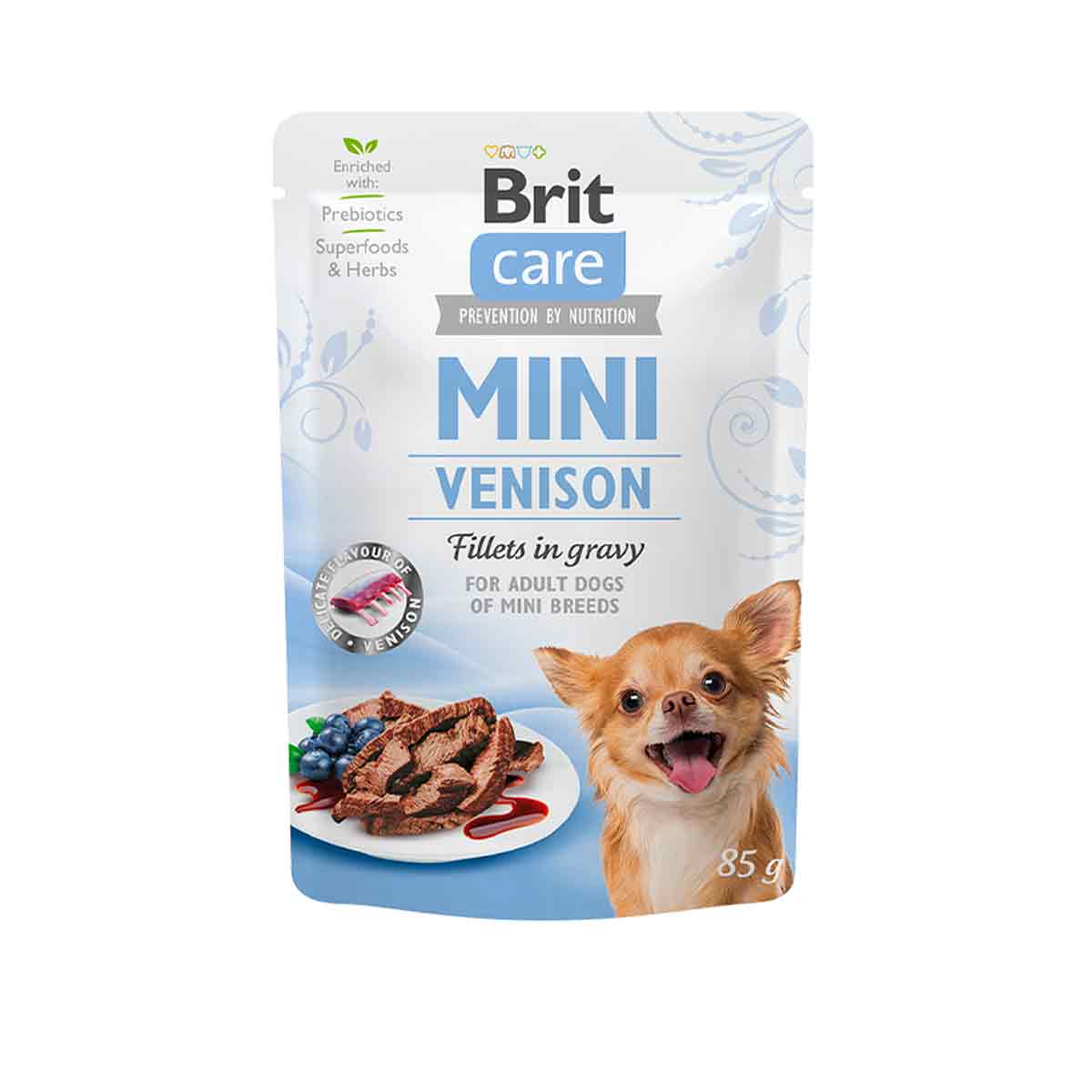 brit-care-mini-venison-fillets Brit Care Cat Fillets in Gravy Mini Venison 85 Grs - Imagen 1