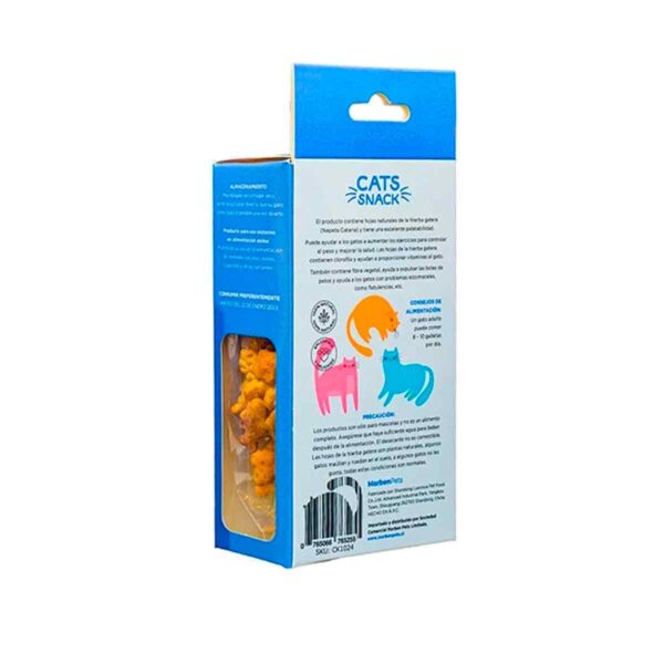 Cat Snack Salmón y Pollo con Hierba Gatera