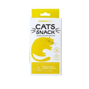 Cat Snack Conejo con Hierba Gatera