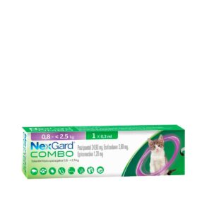 Nexgard Gato Combo 0.8 Kgs a 2.5 Kgs