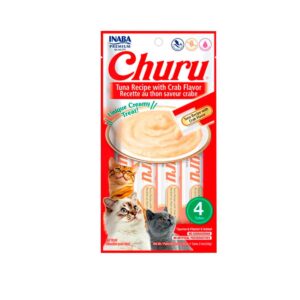 Churu Atún con Cangrejo 4 Tubitos