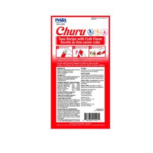 Churu Atún con Cangrejo 4 Tubitos