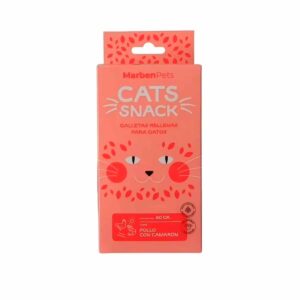 Marben Pets Cat Snack Galletas Rellenas