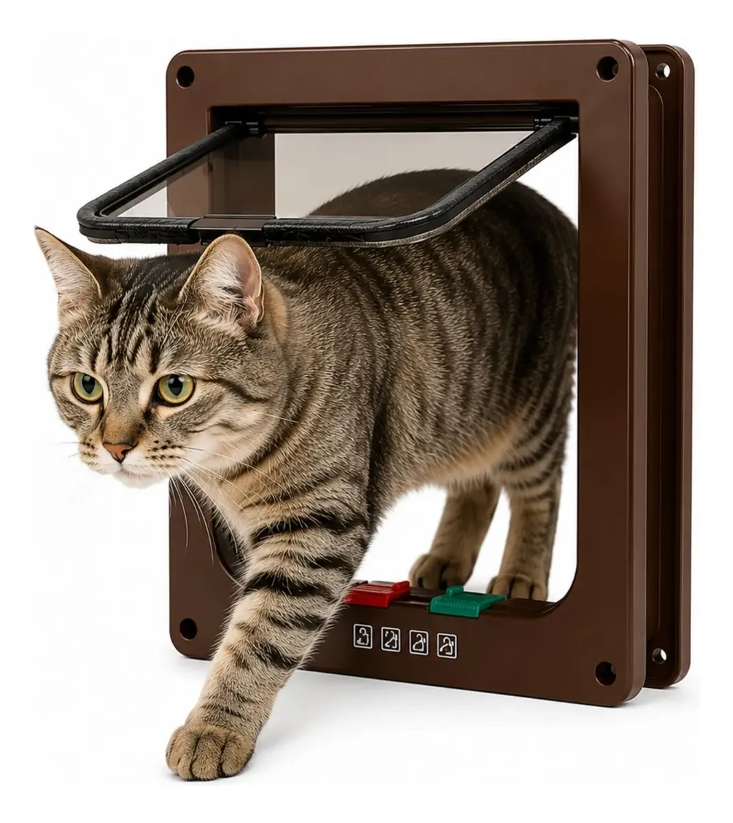 D_NQ_NP_2X_990071-MLC111924157968_062026-F PUERTA ABATIBLE INTERIOR PARA GATOS MEDIUM - Imagen 1