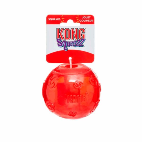 Juguete Kong Squezz Ball Roja
