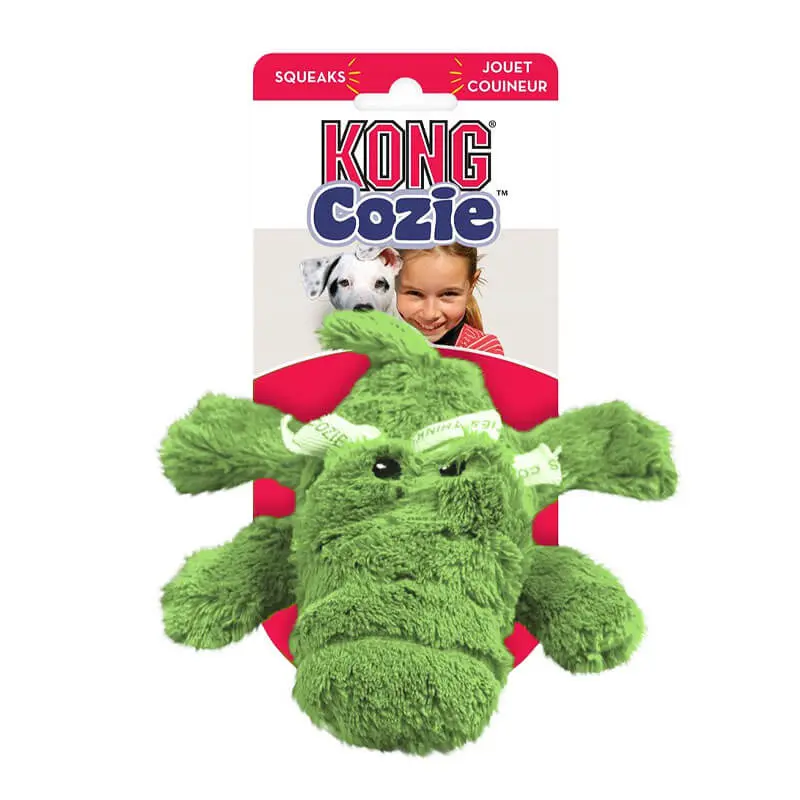 Kong-Cozie-Alligator.jpg JUGUETE KONG COZIE ALLIGATOR M - Imagen 1