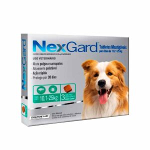 Nexgard 10 a 25 Kgs
