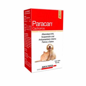 Paracan Cachorros Suspensión Oral Antiparasitario Interno Perros y Gatos