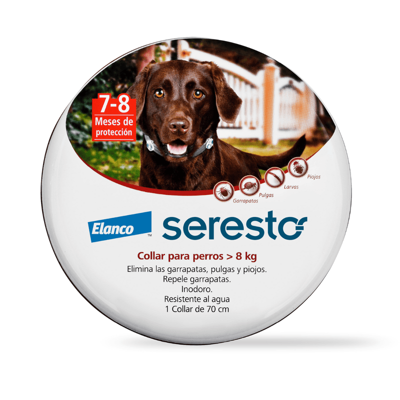 SERESTO +8 COLLAR SERESTO PARA PERRO SOBRE 8KG - Imagen 1