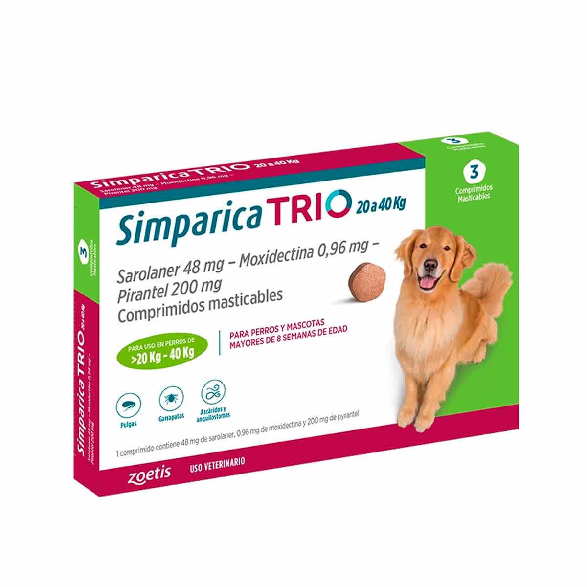 Simparica-Trio-20-a-40-Kgs-3c- Simparica Trio 20 a 40 Kgs