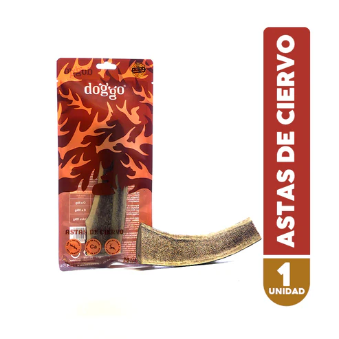 astasdeciervo_m DOGGO SNACK PREMIUM ASTA CIERVO TALLA M - Imagen 1