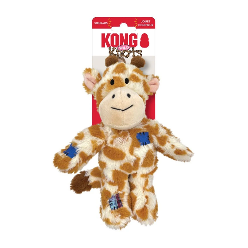 jiraffe sm JUGUETE KONG KNOTS GIRAFFE S/M - Imagen 1