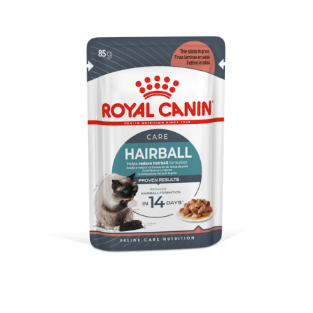 pack-12-royal-canin-hairball-care-felino-pouch ROYAL CANIN FEL SACHET POUCH HAIRBALL CARE 85GRS - Imagen 1