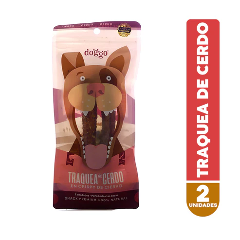 traquea_de_cerdo_1 DOGGO SNACK PREMIUM TRAQUEA CERDO CON CRISPY DE CERDO - Imagen 1